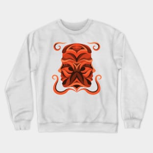 Twins Zodiac Sign - Orange Crewneck Sweatshirt